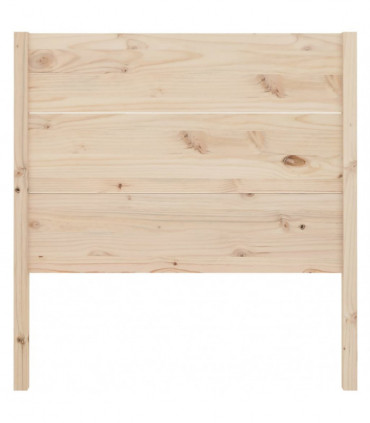 vidaXL Headboard 81x4x100 cm Solid Wood Pine