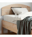 vidaXL Headboard 90 cm Solid Wood Pine