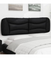 vidaXL Headboard Cushion Black 180 cm Faux Leather