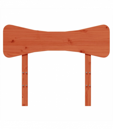 vidaXL Headboard Wax Brown 100 cm Solid Wood Pine