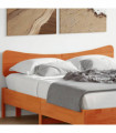 vidaXL Headboard Wax Brown 150 cm Solid Wood Pine