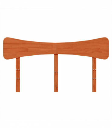 vidaXL Headboard Wax Brown 150 cm Solid Wood Pine