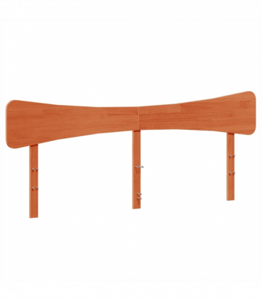 vidaXL Headboard Wax Brown 180 cm Solid Wood Pine