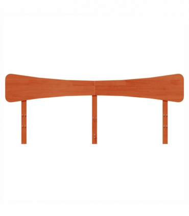 vidaXL Headboard Wax Brown 180 cm Solid Wood Pine