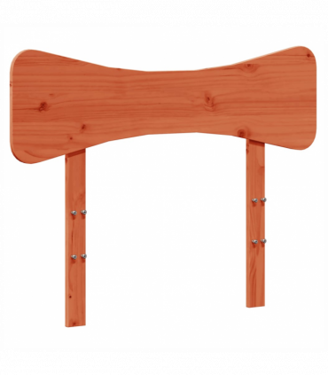 vidaXL Headboard Wax Brown 75 cm Solid Wood Pine