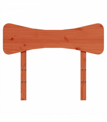 vidaXL Headboard Wax Brown 90 cm Solid Wood Pine