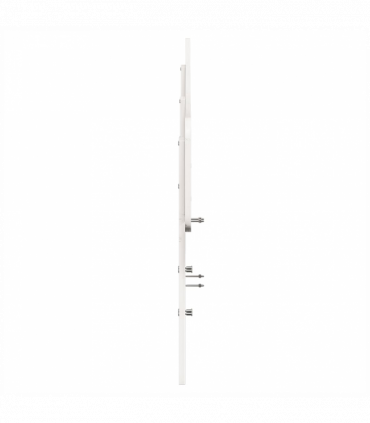 vidaXL Headboard White 200 cm Solid Wood Pine