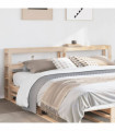 vidaXL Headboard with Shelves 180 cm Solid Wood Pine