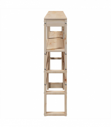 vidaXL Headboard with Shelves 180 cm Solid Wood Pine