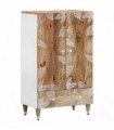 vidaXL Highboard 60x33.5x100 cm Solid Wood Mango