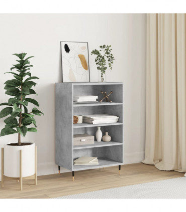 vidaXL Highboard Concrete Grey 57x35x90 cm Engineered Wood
