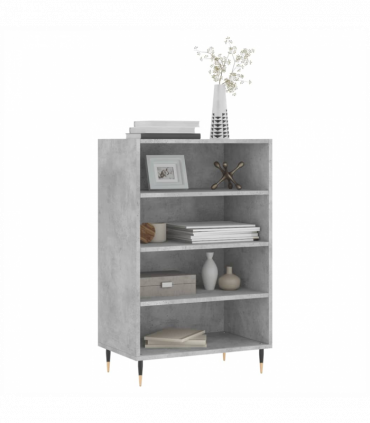 vidaXL Highboard Concrete Grey 57x35x90 cm Engineered Wood