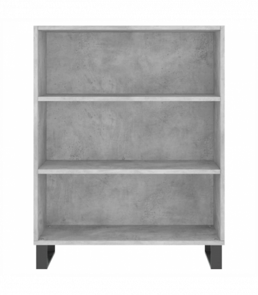 vidaXL Highboard Concrete Grey 69.5x32.5x180 cm Engineered Wood