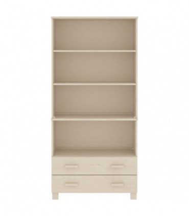 vidaXL Highboard HAMAR Solid Wood Pine Honey Brown