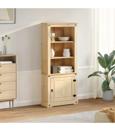 vidaXL Highboard Corona 74x38x170 cm Solid Wood Pine