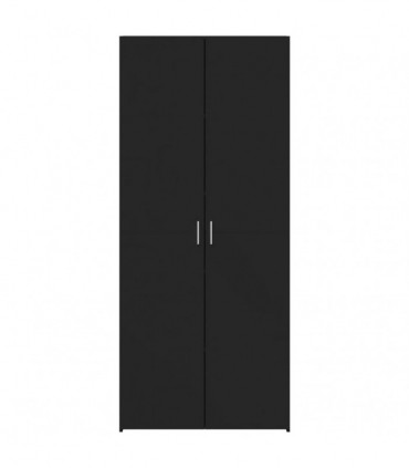 vidaXL Highboard Black 70x42.5x185 cm Engineered Wood
