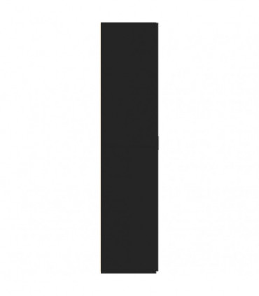 vidaXL Highboard Black 70x42.5x185 cm Engineered Wood