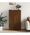 vidaXL Highboard Brown Oak 69.5x31x115 cm Engineered Wood
