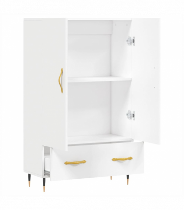 vidaXL Highboard White 69.5x31x115 cm Engineered Wood