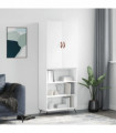 vidaXL Highboard White 69.5x34x180 cm Engineered Wood