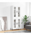 vidaXL Highboard White 69.5x34x180 cm Engineered Wood