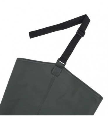 vidaXL Hip Waders Dark Green Size 41