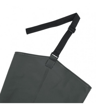 vidaXL Hip Waders Dark Green Size 42