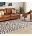 vidaXL Indoor & Outdoor Rug Short Pile Multicolour 190x300 cm Anti Slip