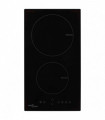 vidaXL Induction Hob with 2 Burners Touch Control Glass 3500 W