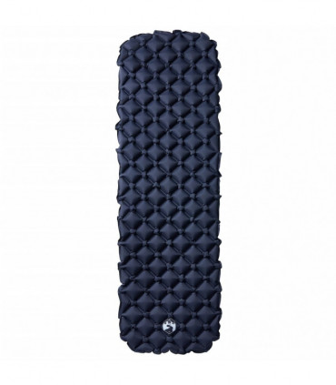 vidaXL Inflating Camping Mattress 1-Person Grey 190x58x6 cm