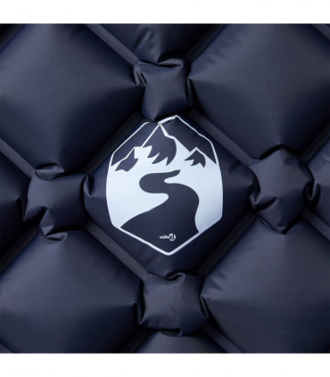 vidaXL Inflating Camping Mattress 1-Person Grey 190x58x6 cm