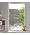 vidaXL Insect Screen for Windows White 90x120 cm