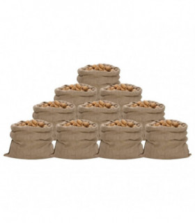 vidaXL Jute Sacks 10 pcs 100x110 cm 100% Jute 340 gsm