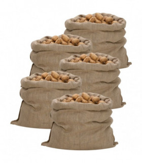 vidaXL Jute Sacks 5 pcs 100x110 cm 100% Jute 340 gsm