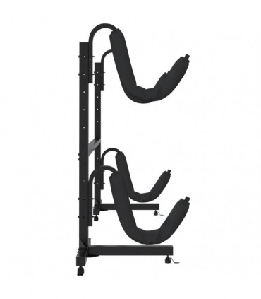 vidaXL Kayak Storage Rack for 2 Kayak 250x57x127.5 cm Steel