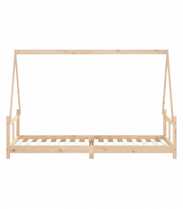 vidaXL Kids Bed Frame 80x200 cm Solid Wood Pine