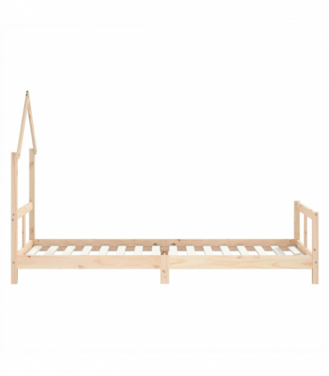 vidaXL Kids Bed Frame 80x200 cm Solid Wood Pine