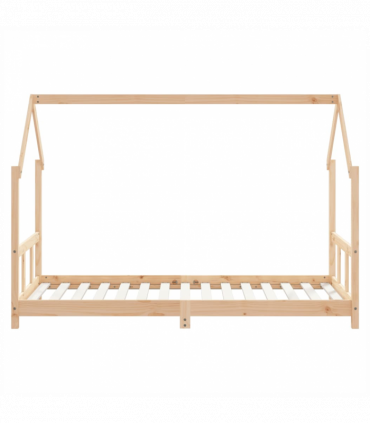 vidaXL Kids Bed Frame 90x190 cm Solid Wood Pine