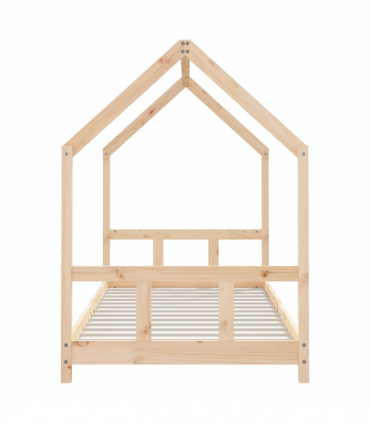 vidaXL Kids Bed Frame 90x190 cm Solid Wood Pine