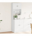 vidaXL Kitchen Cabinet White 60x50x180 cm Engineered Wood