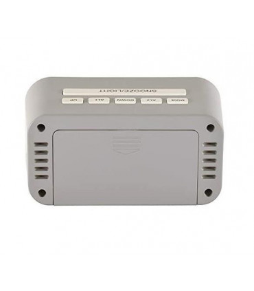 Acctim Alta Reflection Digital Alarm in Owl Grey 15867