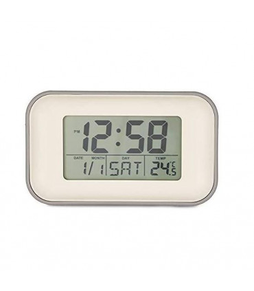 Acctim Alta Reflection Digital Alarm in Owl Grey 15867