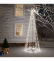 Christmas Cone Tree Cold White 310 LEDs 100x300 cm