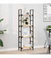 vidaXL Floating Shelf 60x20x2 cm Untreated Solid Wood Acacia