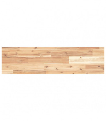 vidaXL Floating Shelf 80x20x2 cm Untreated Solid Wood Acacia