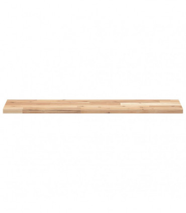 vidaXL Floating Shelf 80x20x2 cm Untreated Solid Wood Acacia