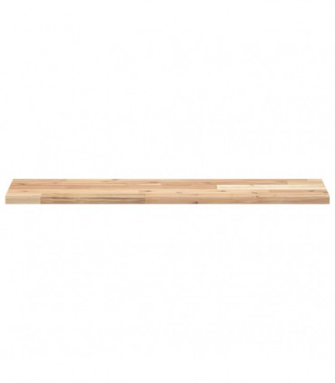 vidaXL Floating Shelves 2 pcs 80x20x2 cm Untreated Solid Wood Acacia