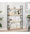 vidaXL Floating Shelves 3 pcs 80x20x2 cm Untreated Solid Wood Acacia
