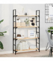vidaXL Floating Shelves 2 pcs 100x20x2 cm Untreated Solid Wood Acacia