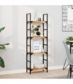 vidaXL Floating Shelf 60x20x4 cm Oil Finished Solid Wood Acacia